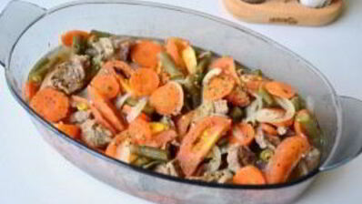 рагу из говядины в пароварке