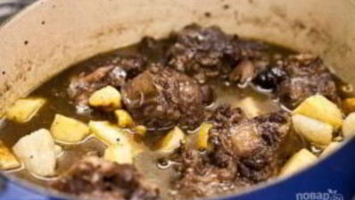 рагу из говяжьих хвостов