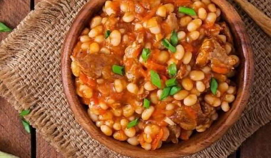 Рецепт рагу из мяса и фасоли