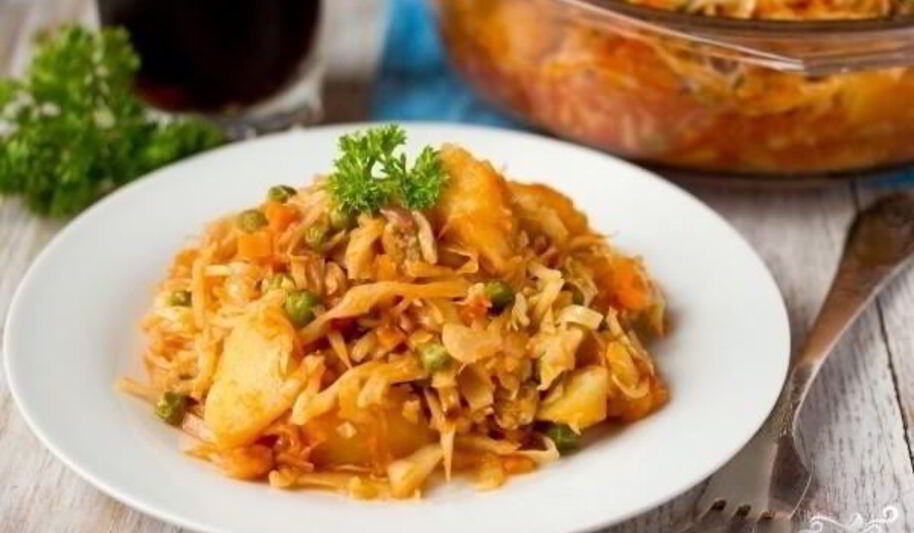 Рецепт рагу из патиссонов и кабачков