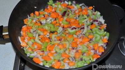 рагу из печени с овощами