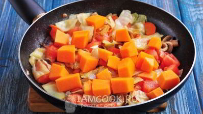 рагу из тыквы с овощами