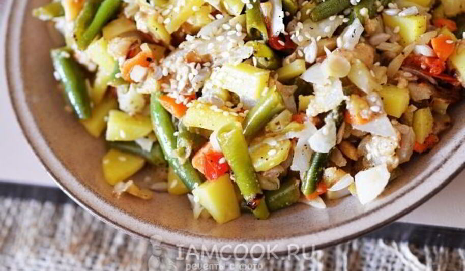 Рецепт рагу с кунжутной пастой