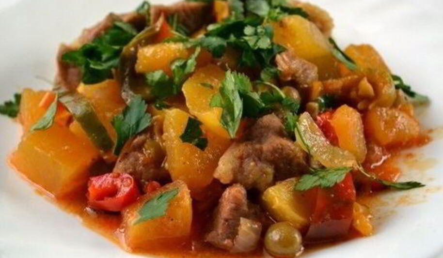 Рецепт рагу со свининого