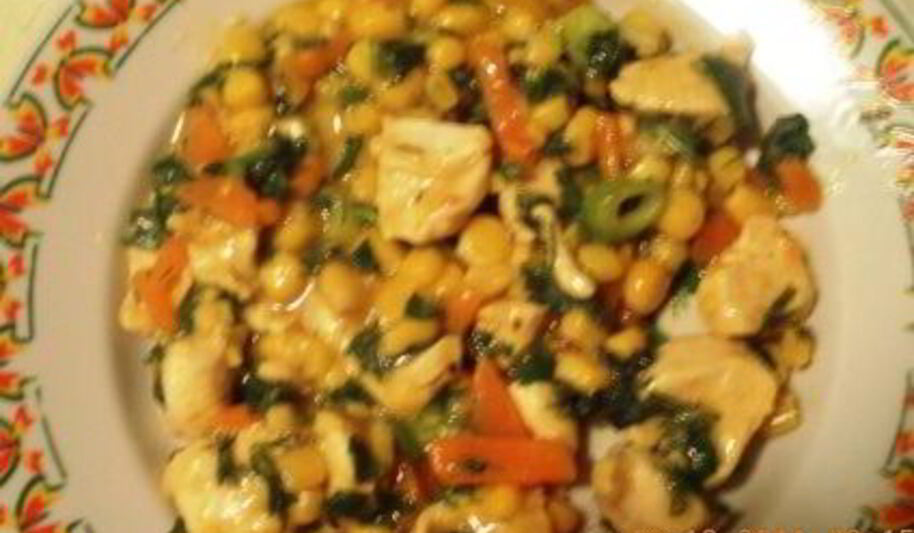 Рецепт солнечного куриного рагу