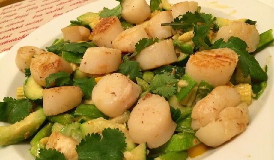 Рецепт тайского рагу с гребешками