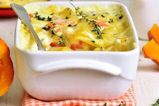 Запеченное рагу с тыквой