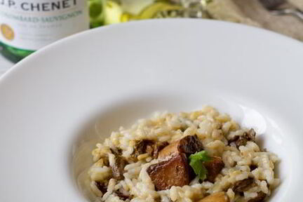 Ризотто с белыми грибами