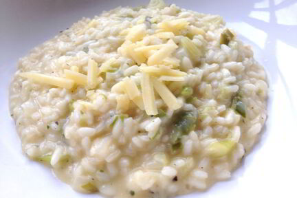 Ризотто с чеддером