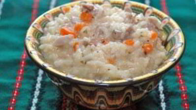 ризотто с индейкой