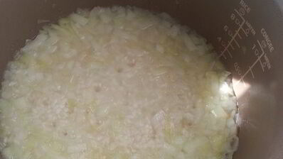 ризотто с кальмарами