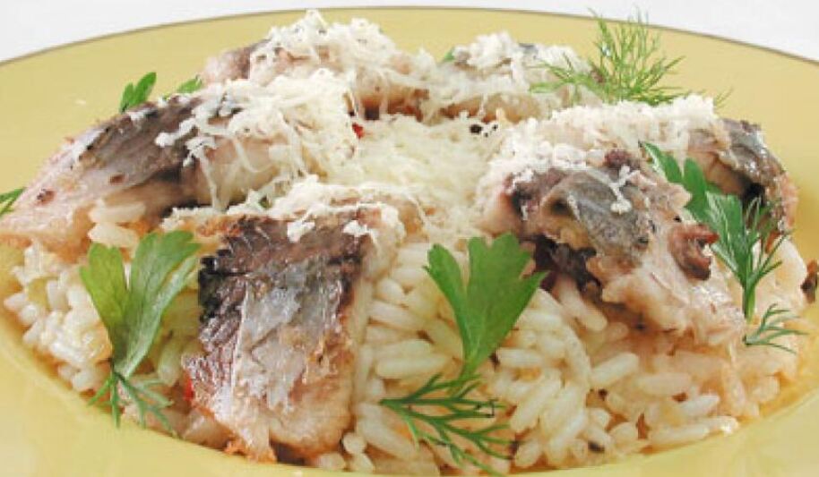 Рецепт ризотто с карпом