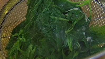 ризотто с крапивой