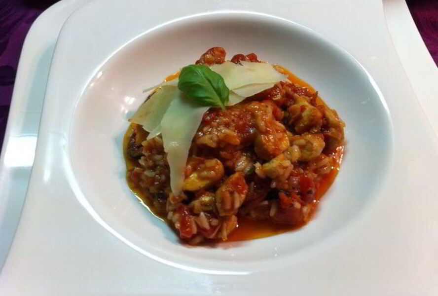 Ризотто с кроликом