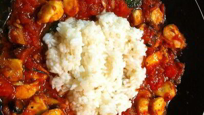 ризотто с кроликом