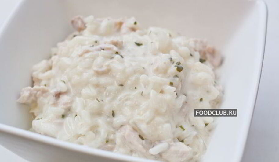 Рецепт ризотто с курицей в мультиварке