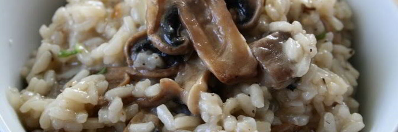 Ризотто с шампиньонами