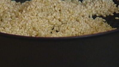 ризотто с тыквой и вермутом