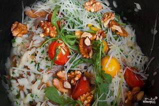 Ризотто с вешенками