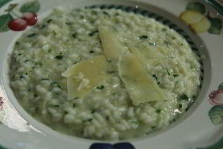 Цитрусовое ризотто