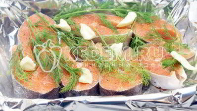 форель в духовке