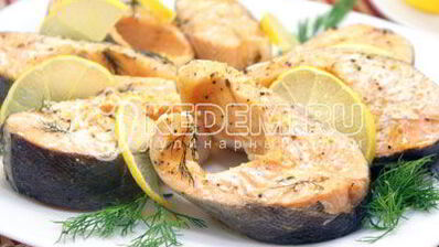 форель в духовке