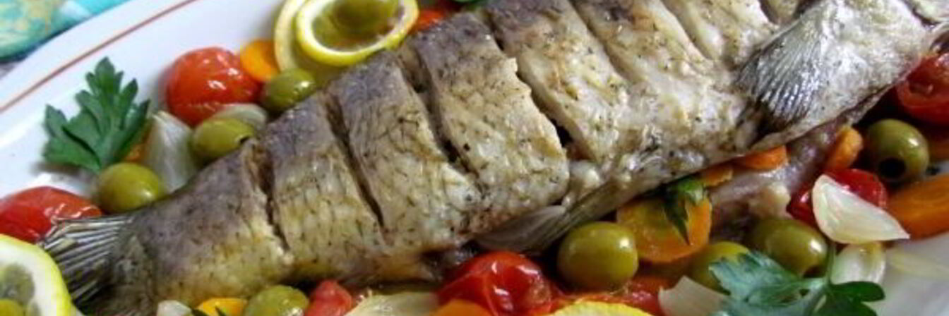 Карп, запеченный в фольге