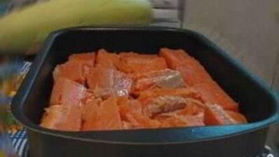 кета в духовке