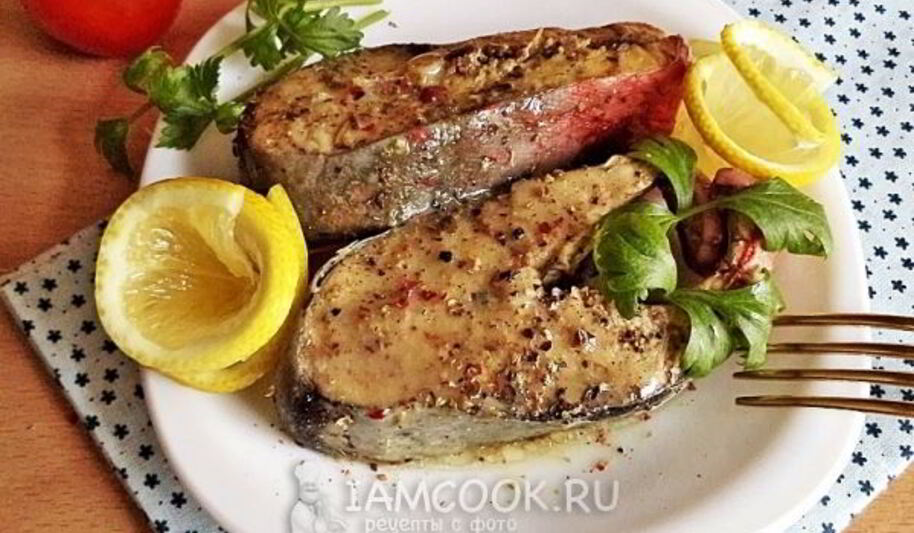Рецепт красной рыбы в духовке