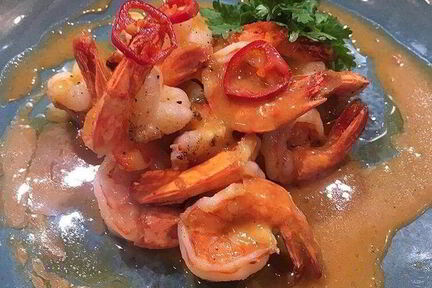 Креветки с соусом чили