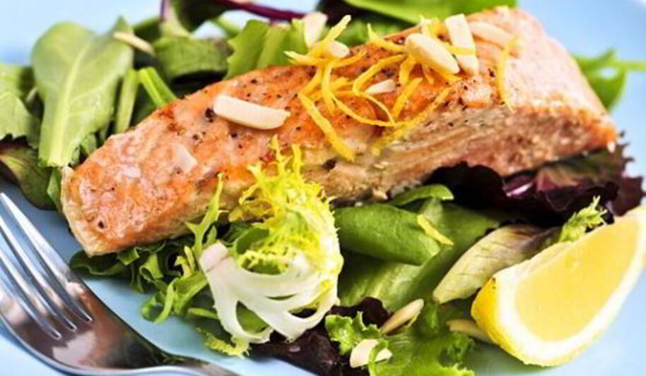 Рецепт лосося, жаренного с медом и кориандром