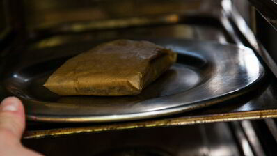 палтус запеченный