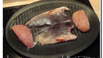 рыба на гриле