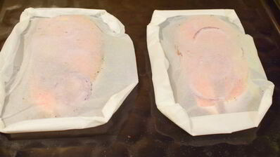 семга в клюквенном соусе