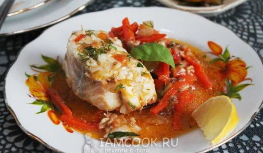 Рецепт трески тушеной с морковью и луком