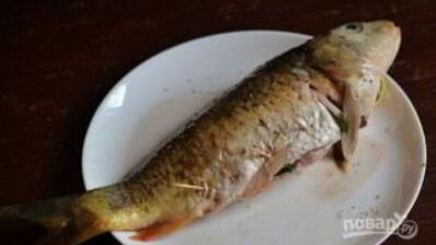 запекание карпа в духовке