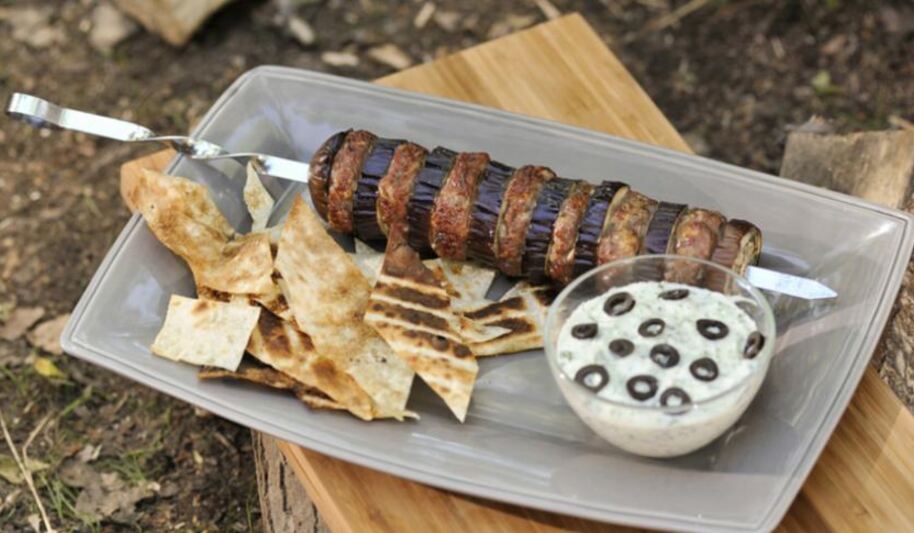 Рецепт баклажана-шашлыка