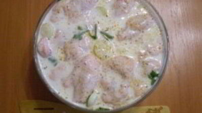 куриный шашлык на кефире