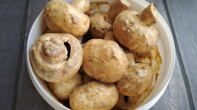 шашлычки из грибов в духовке