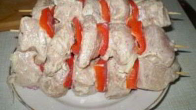шашлык из филе курицы