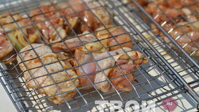 шашлык из курицы