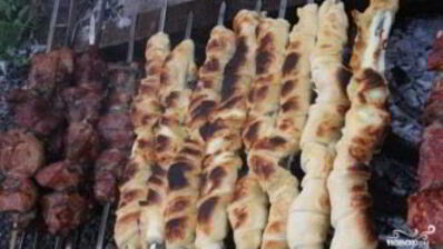 шашлык из сулугуни