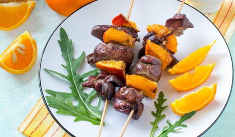 Рецепт шашлыка из свинины с апельсином и специями