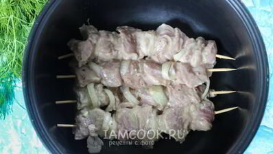 шашлык из свинины в мультиварке