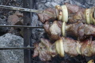 Шашлык из телятины по-грузински