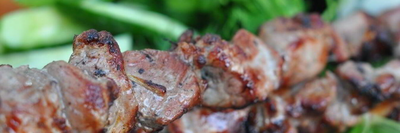 Шашлык из телятины по-уйгурски