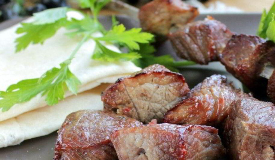 Рецепт шашлыка из телятины в пиве