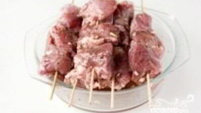 шашлык на шпажках в духовке