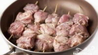 шашлык на шпажках в духовке