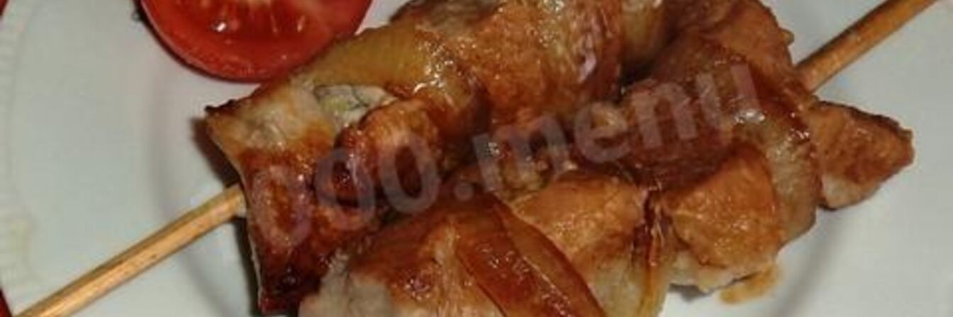 Шашлык на сковороде